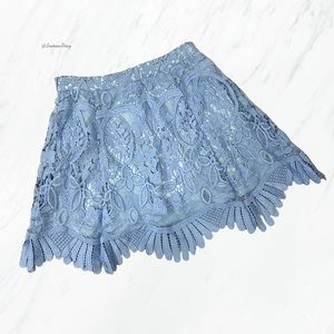 Lovers + Friends- Crystal Blue Mai Tai Skirt S